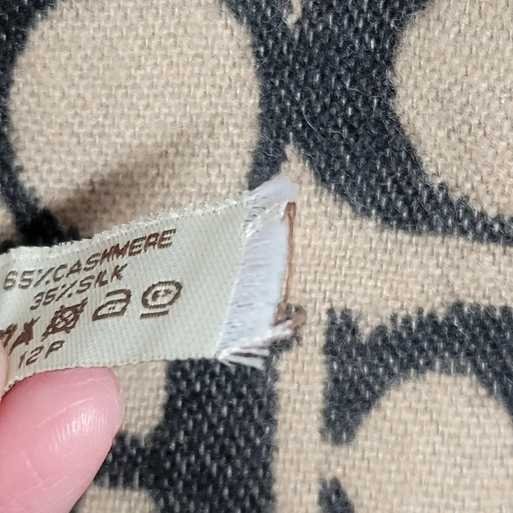 Coach signature reversible
